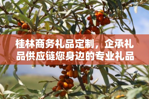 桂林商务礼品定制，企承礼品供应链您身边的专业礼品定制公司