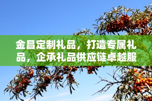 金昌定制礼品，打造专属礼品，企承礼品供应链卓越服务